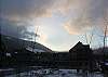Sun Set View from River Run over the Gore Mountain Range