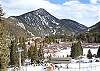 This picture was taken from Lone Eagle. Step off the back porch and  you are on the slopes.