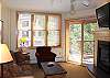 Keystone Condominium rental - Interior Photo - Relax and watch a movie on the 40 inch LCD TV w/  Blu Ray player