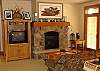 Luxury ski in/out condo with spectacular ski slope views