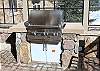 This is the newly added gas grill on the patio of Lone Eagle.