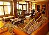 The lobby is a great place to relax and gather with friends and family.