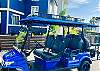 Take your stay to the next level by renting our golf cart! Rates begin at $500 for a 3-night stay and $750 for 4 nights or longer, accompanied by a refundable security deposit. Proof of vehicle insurance and drivers aged 25 or older are mandatory. For further details, please visit Seven Sisters Vacation Rentals.