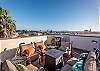 Beautiful roof deck views of downtown Pismo Beach, mountains and ocean. 