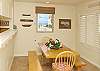 Dining area with ocean view!