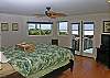Wake up to a gorgeous view of the Pacific Ocean. Open the double doors and let the sea breeze refresh and energize you.