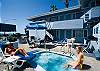 Common jacuzzi for relaxing after a day at the beach and making new friends.