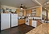 Kitchen with 2 refrigerators