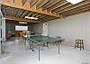 this opens to the  pool foos ball and ping pong table..