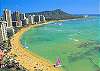 Famous Waikiki Beach within easy walking distance
