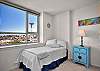 Third bedroom with a view of the space needle features a trundle bed that can be set up as 1 twin, 2 twins, or as a king bed upon request.