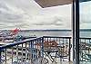 Watch the cargo ships, ferry boats and other water traffic while you catch a glimpse of Mt. Rainier on a clear day.