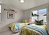 Twin beds can be made into a king bed upon request.