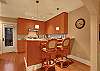 Breakfast Bar in Kitchen