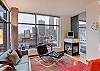 Incredible views and cozy gas fireplace!
