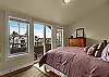 3rd floor balcony offers a view of Mt. Rainier on a clear day.