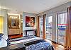 Queen size bed, huge closet, private deck and more!
