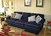 Den features hardwood flooring, new sofa and new flat screen TV for 2009!