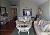 Beautiful hardwood floors and adorable furnishings