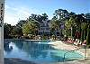 Lounge around the resort style pool