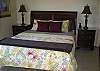 Features a TemperPedic queen bed, full private bath and TV.