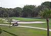 Enjoy the golfers hitting into #11 green on Ocean Winds