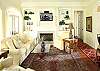 Formal living area with HDTV