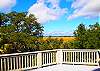 Look out over the marsh and tidal creeks.  See the shrimp boats come in from this home