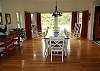 Dining table seats 8
