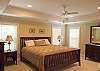 Located upstairs with private bath and screened piazza