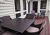 New outdoor furnishings on the deck