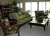 Huge master suite with sunroom and private bath with sauna