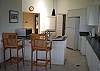 The kitchen is bright and spacious.  It is appointed with everything you need to prepare a great meal
