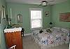 Colorful room located upstairs shares bath with bedroom 3