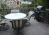 Enjoy a late afternoon bbq on your patio