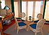 Another view of the sunroom adjacent to the den.  Access deck from here too.