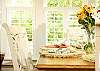 Dine informally in the kitchen