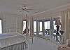 Entering the master bedroom suite