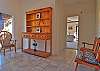 Marble tile entrance way