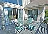 upstairs deck off the living room with limited ocean peeks