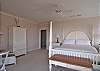Looking back in the master bedroom suite