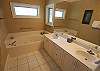 Enjoy a relaxing bath after a day at the beach