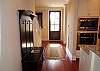 Looking toward the front entrance of this lovely townhome