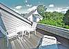 Upstairs deck