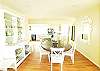 Dining table seats 8