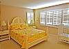 Located on the lower level with private bath and a crib