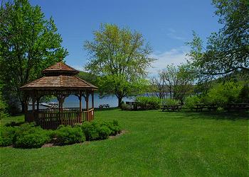 Gazebo at Lake Access