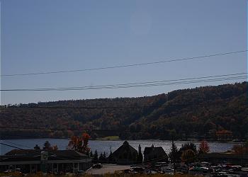 View from deck