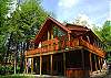 Brand New Lakefront Log Home