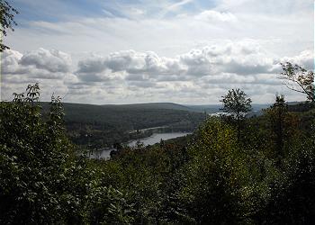 View from deck